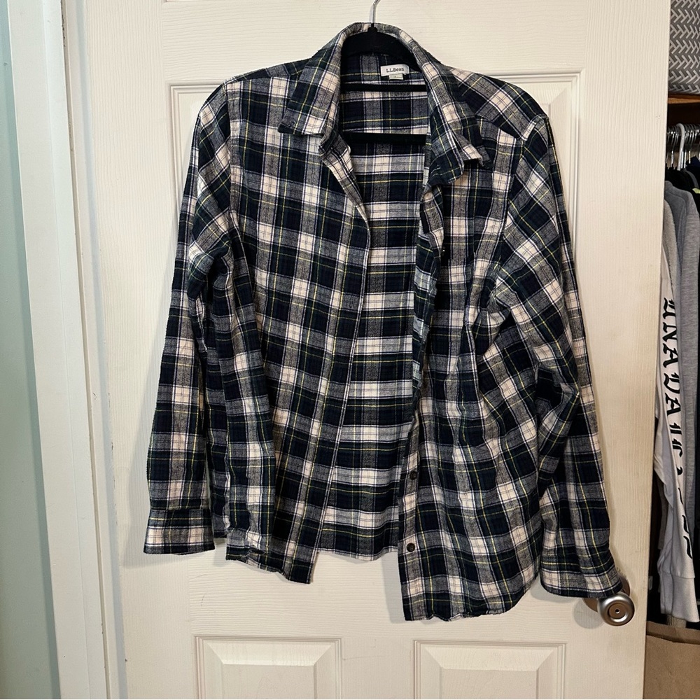 LL BEAN flannel